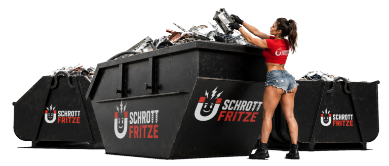 Schrottfritze Containerdienst Mitarbeiterin WEB NEU - Containerdienst in Berlin - 1